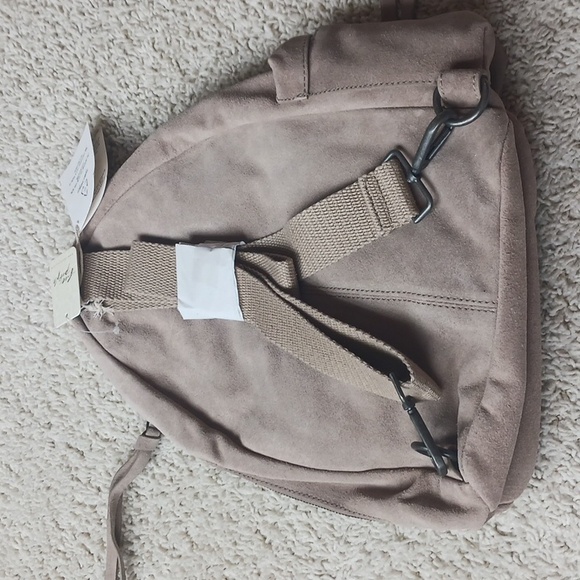 Free People Oxford Suede Sling, Mushroom, NWT - Picture 3 of 4